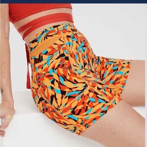 OFFLINE By Aerie Goals Pocket 4" Bike Short. Pockets Colorful